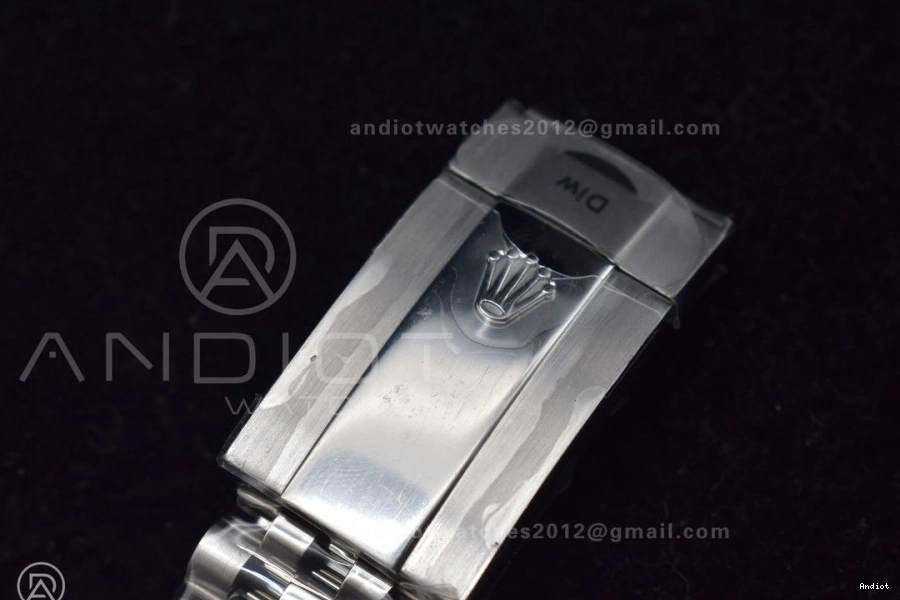 Jubilee DateJust Stick Grey 126334 Steel SA3235 on 904L 41 1:1 Bracelet DIWF Dial Edition Best 0429